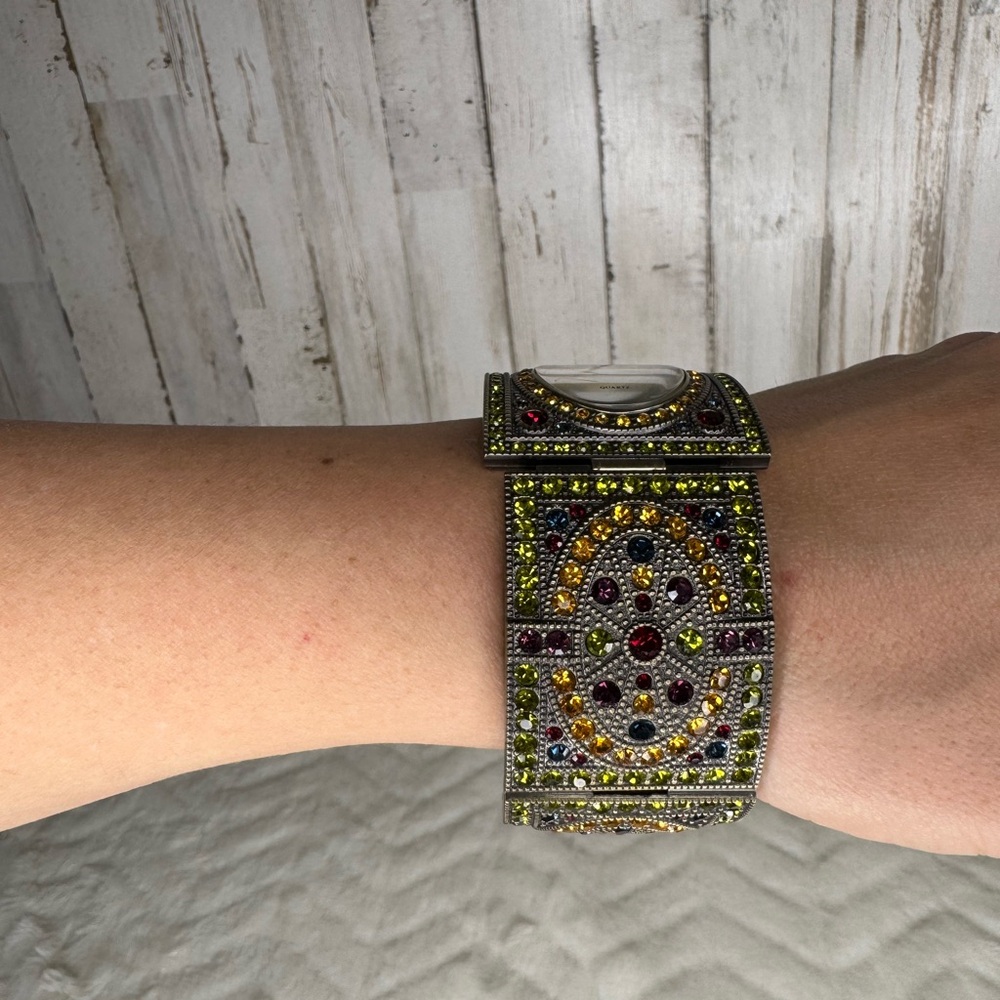 Heidi Daus Multicolor Crystal Watch - Picture 5 of 6